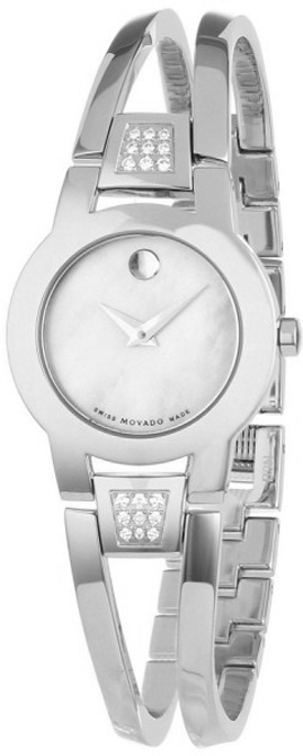 0606617 Movado Amorosa Womens Diamond Pearl Quartz Watch  display picture 1