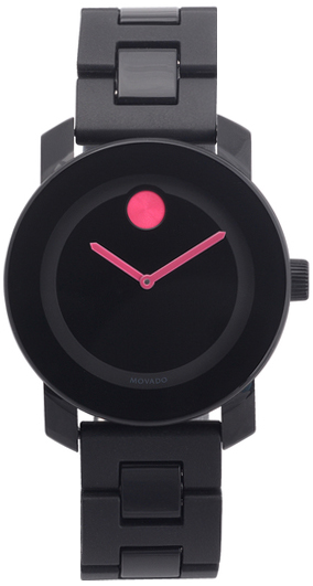 Movado Bold Black and Pink Watch Movado Bold Watch - 3600053 // MB.01.1.29.6003 | The RealReal main image 4