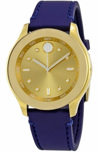 Movado Bold Blue Strap Women's Watch 3600413