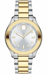 Movado Bold Gold & Steel Women's Watch 3600418