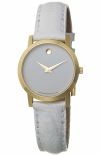 Movado Classic Museum Women's Gold Watch 0605656