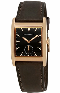 Movado Heritage Rectangle Men's Watch 3650042