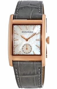 Movado Heritage Rose Gold Watch 3650051