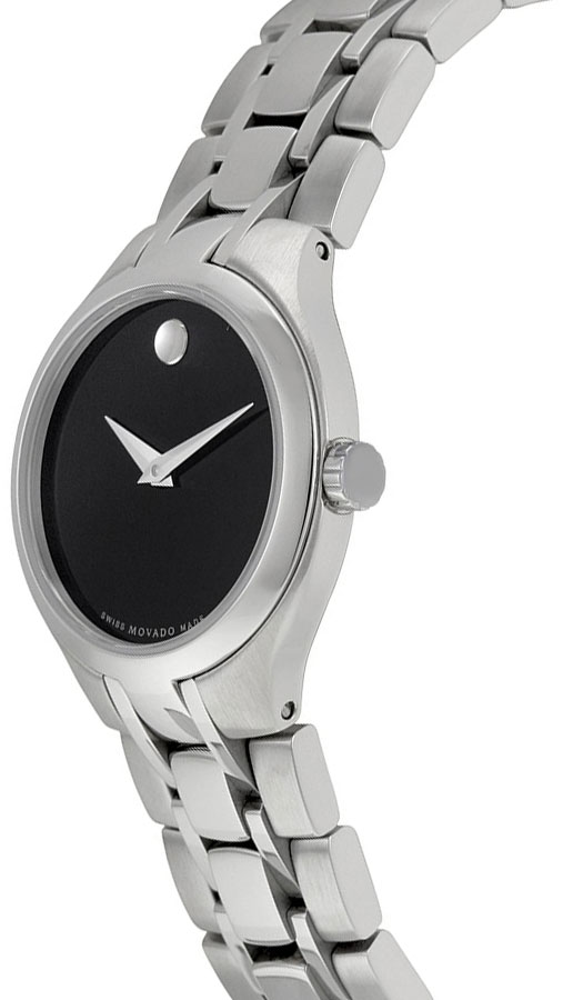 0606368 Movado Museum Black Dial Women display picture 3