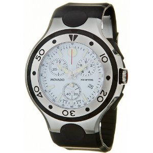 2600025 Movado Series 800 White Mens Chronograph Watch