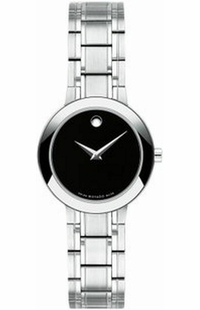 Movado Stiri Black Dial Women's Watch 0607280