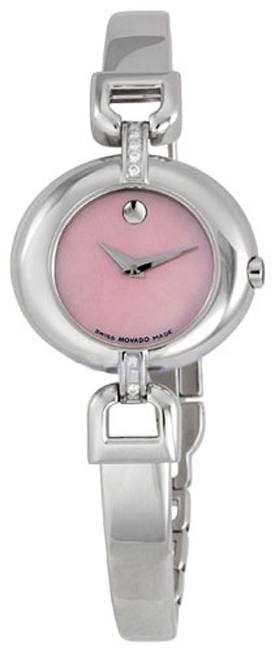 0605781 Movado Vivo Pink Mother of Pearl Ladies Watch  display picture 1