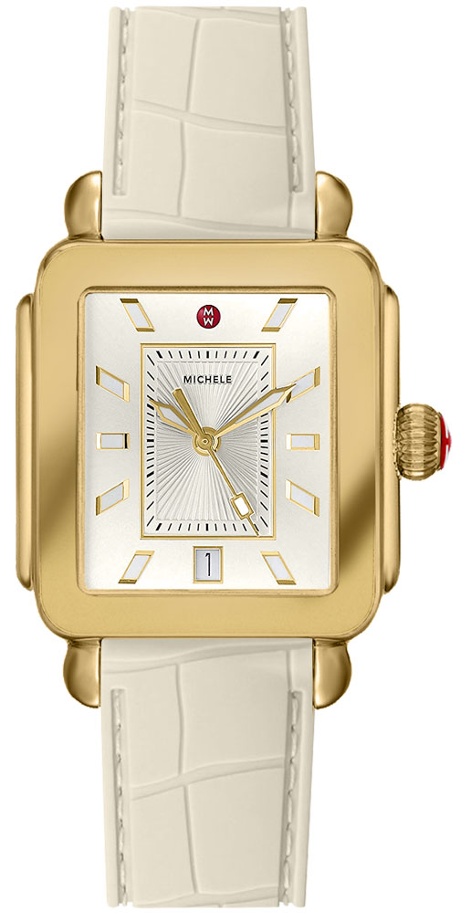 MWW06K000011 Michele Deco Sport Gold Tone Women display picture 2