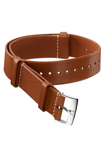 Omega 22mm Leather NATO Strap 031CUZ002062