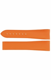 Omega 22mm Orange Rubber Strap 98000293 / 98000184