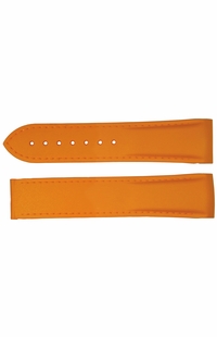 Omega 22mm Orange Rubber Strap 98000383