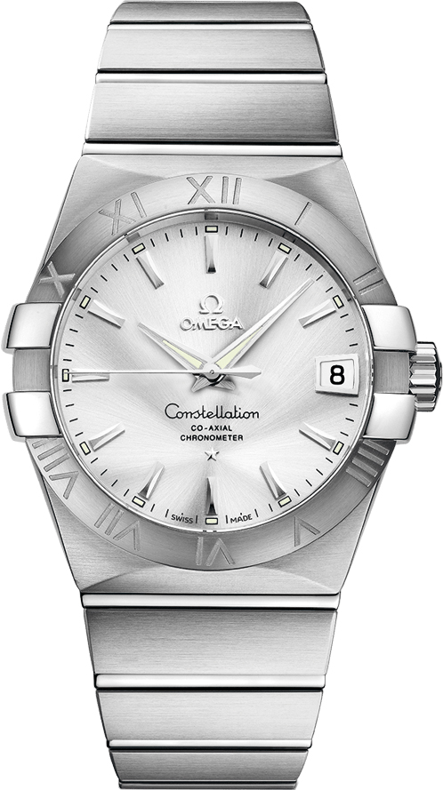 123.10.38.21.02.001 Omega Constellation Mens Automatic Silver Watch