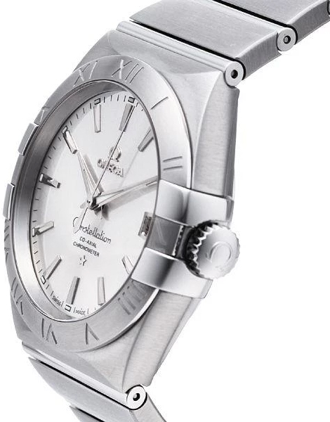 123.10.38.21.02.001 Omega Constellation Mens Automatic Silver Watch