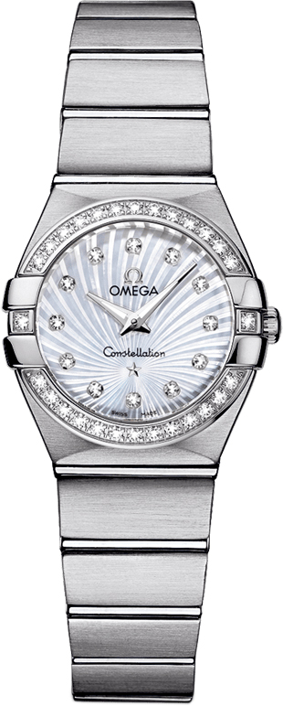 123.15.24.60.55.002 Omega Constellation White Mother of Pearl