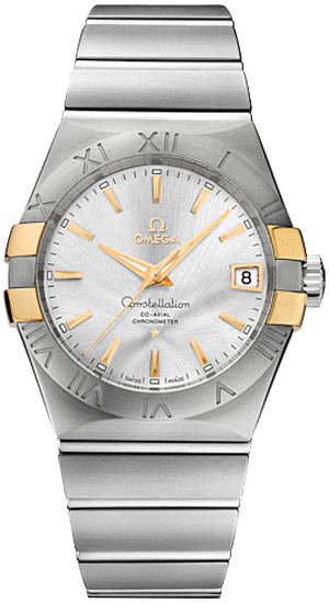 123.20.38.21.02.005 Omega Constellation Mens 38MM Automatic Watch