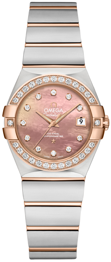 123.25.27.20.57.001 Omega Constellation Ladies Fancy MOP  display picture 2