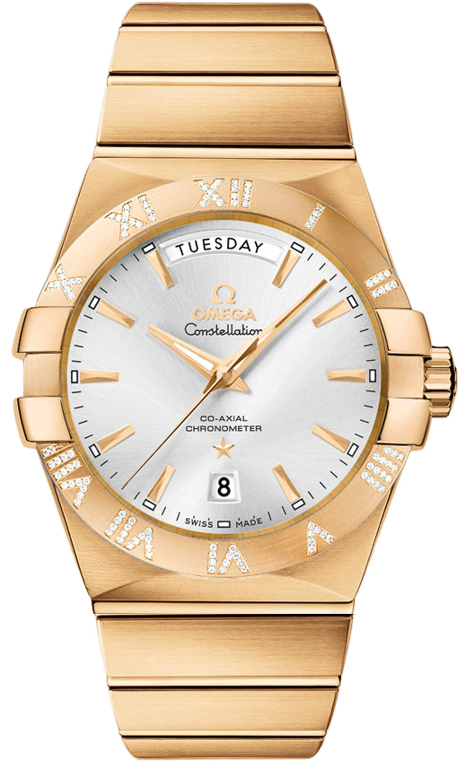 OMEGA Constellation 自動巻き 腕時計 ゴールド オメガ OMEGA ｜コンステレーション｜18Kキャップゴールド・クロノ