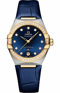 Omega Constellation 18k Yellow Gold & Steel Unisex Watch 131.28.36.20.53.001