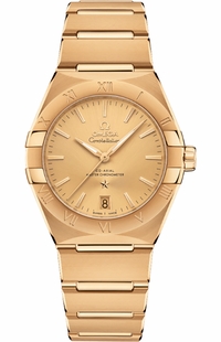 Omega Constellation 18k Yellow Gold Unisex Watch 131.50.36.20.08.001