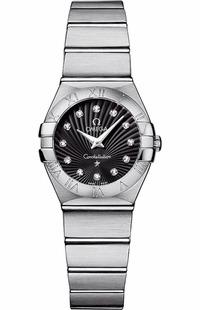 Omega Constellation 24mm Diamond Dial Women's Watch 123.10.24.60.51.001