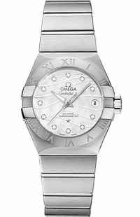 Omega Constellation 27mm Luxury Women's Watch 123.10.27.20.55.002