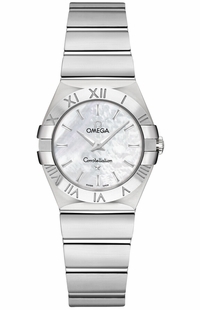 Omega Constellation 27mm Steel Women's Watch 123.10.27.60.05.002
