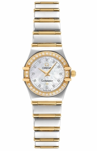 Omega Constellation '95 Diamond Bezel Women's Watch 1267.75.00