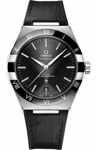 Omega Constellation Black Ceramic Bezel Men's Watch 131.33.41.21.01.001
