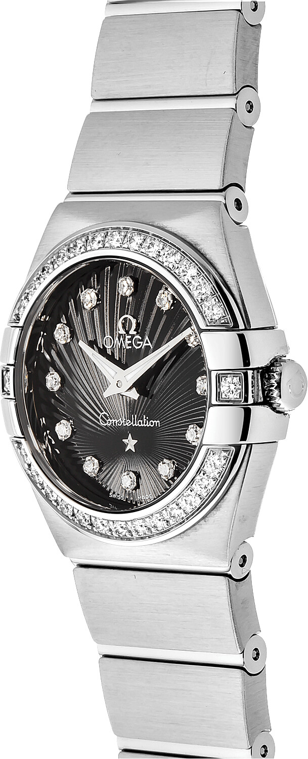123.15.24.60.51.001 Omega Constellation Black Diamond Ladies  display picture 3
