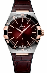 Omega Constellation Burgundy Dial Automatic Men's Watch 131.23.41.21.11.001