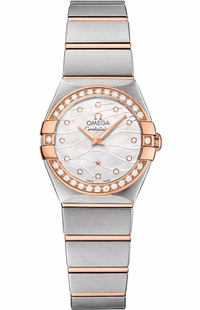 Omega Constellation Diamond 24mm Women's Watch 123.25.24.60.55.012