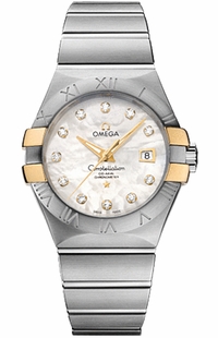 Omega Constellation Diamond Hour Markers Women's Watch 123.20.31.20.55.004