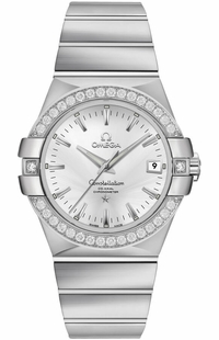 Omega Constellation Diamond Luxury Watch 123.15.35.20.02.001