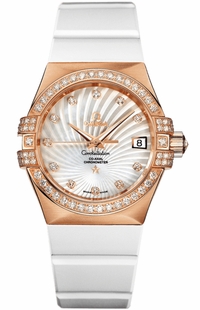 Omega Constellation Diamond Luxury Watch 123.57.35.20.55.001