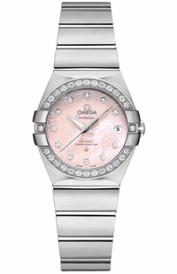 Omega Constellation Diamond Luxury Women's Watch 123.15.27.20.57.002