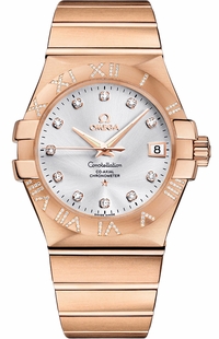 Omega Constellation Diamond Men's Luxury Watch 123.55.35.20.52.003