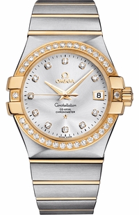 Omega Constellation Diamond Men's Watch 123.25.35.20.52.002