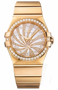 Omega Constellation Diamond Men's Watch 123.55.35.20.55.001