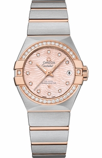 Omega Constellation Diamond Women's Luxury Watch 123.25.27.20.57.004