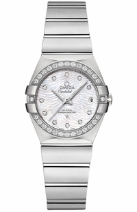 Omega Constellation Diamond Women's Watch 123.15.27.20.55.003