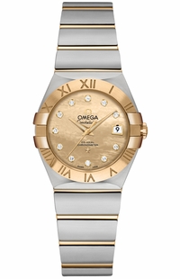 Omega Constellation Diamond Women's Watch 123.20.27.20.57.002