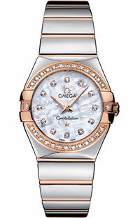 Omega Constellation Diamond Women's Watch 123.25.27.60.55.005