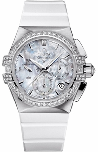 Omega Constellation Double Eagle Chronograph Women's Watch 121.17.35.50.05.001