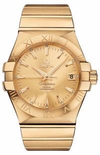 Omega Constellation Gold Men's Watch 123.50.35.20.08.001