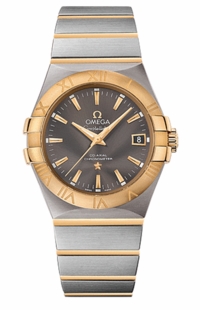 Omega Constellation Grey Dial Men's Watch  123.20.35.20.06.001