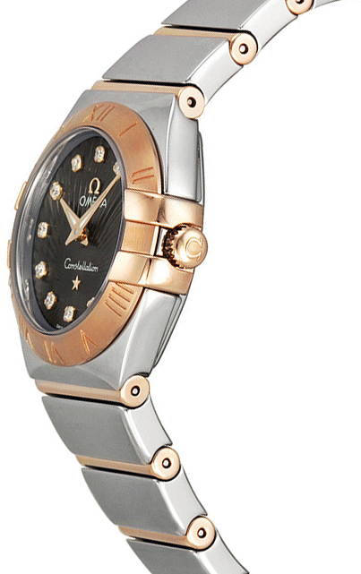 123.20.24.60.63.002 Omega Constellation Steel with Gold Womens