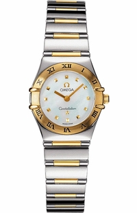 Omega Constellation My Choice Two Tone Womens Watch 1361.71.00