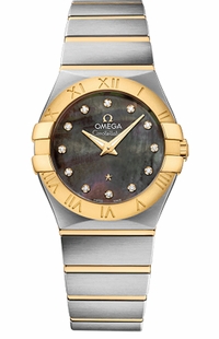 Omega Constellation Quartz 27mm Women's Watch 123.20.27.60.57.007