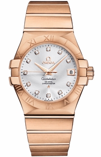 Omega Constellation Rose Gold Men's Watch 123.50.35.20.52.001