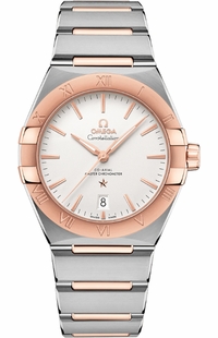 Omega Constellation Rose Gold & Steel Men's Watch 131.20.39.20.02.001